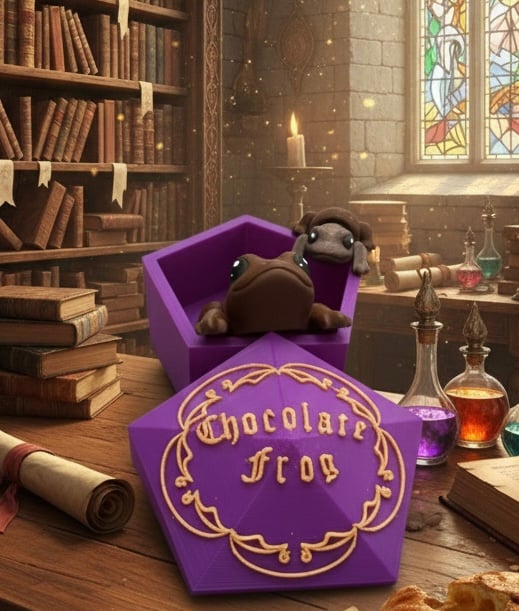 Harry Potter Chocolate frog box 