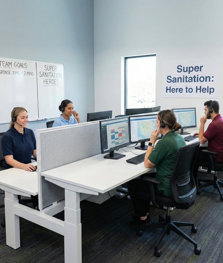 Super Sanitation Customer Service Team in Abbotsford, BC