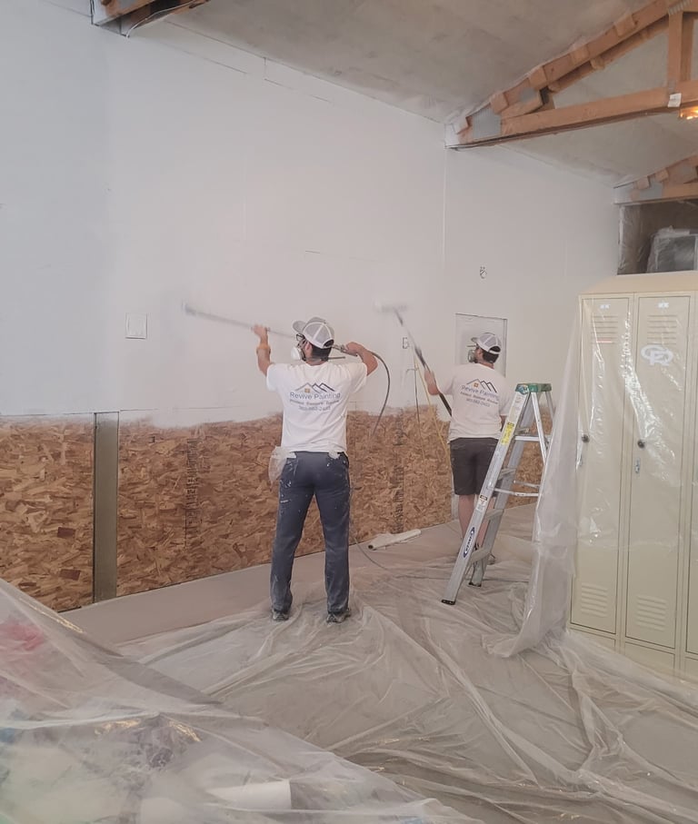 Interior painting project
