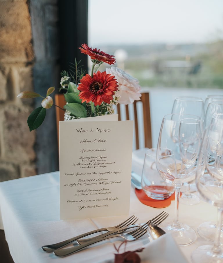 tavola evento r.events