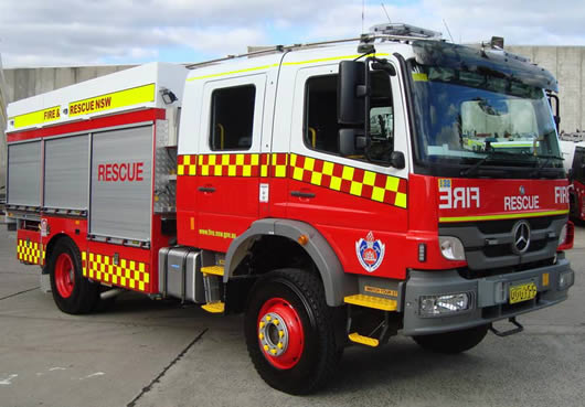 NSW fire truck