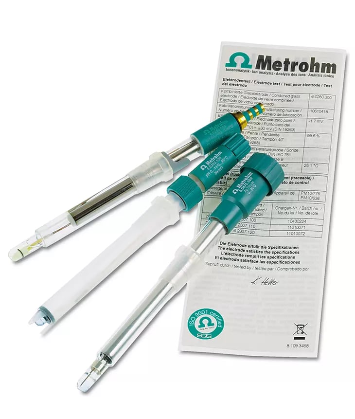 Elektrodai Metrohm