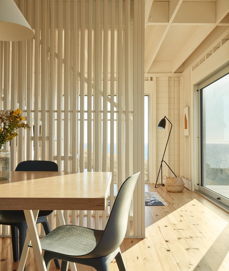 Intérieur de la maison Les Rochers