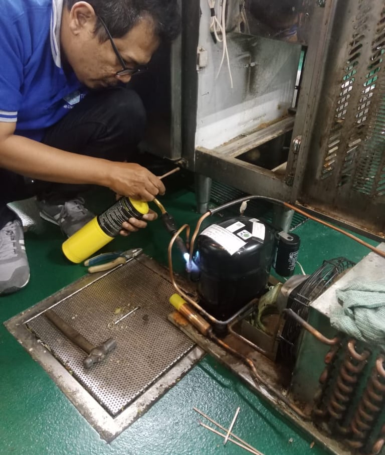 service under counter surabaya