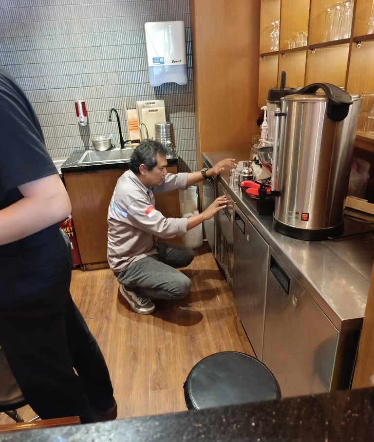 service under counter surabaya