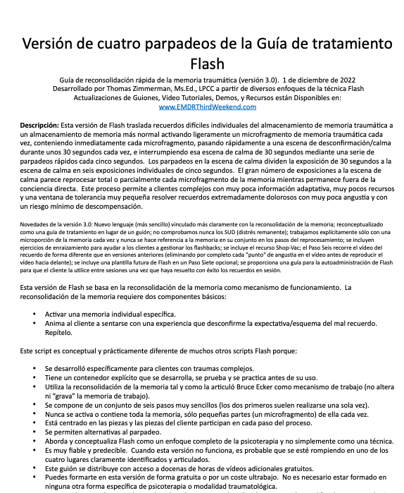 tecnica flash protocolo pdf