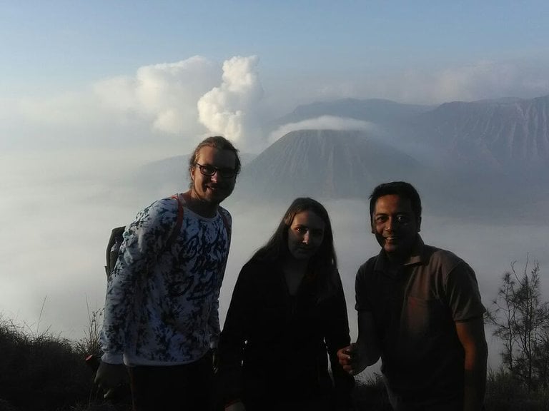 photo around Mount Bromo with valuable clients