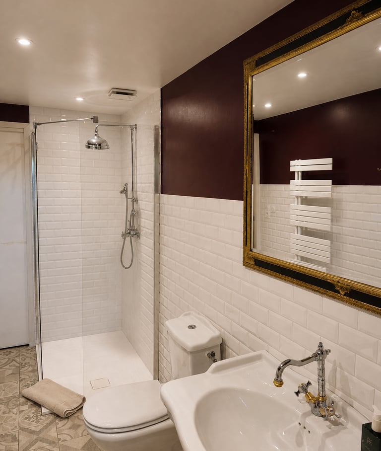 Salle de bain privative avec douche