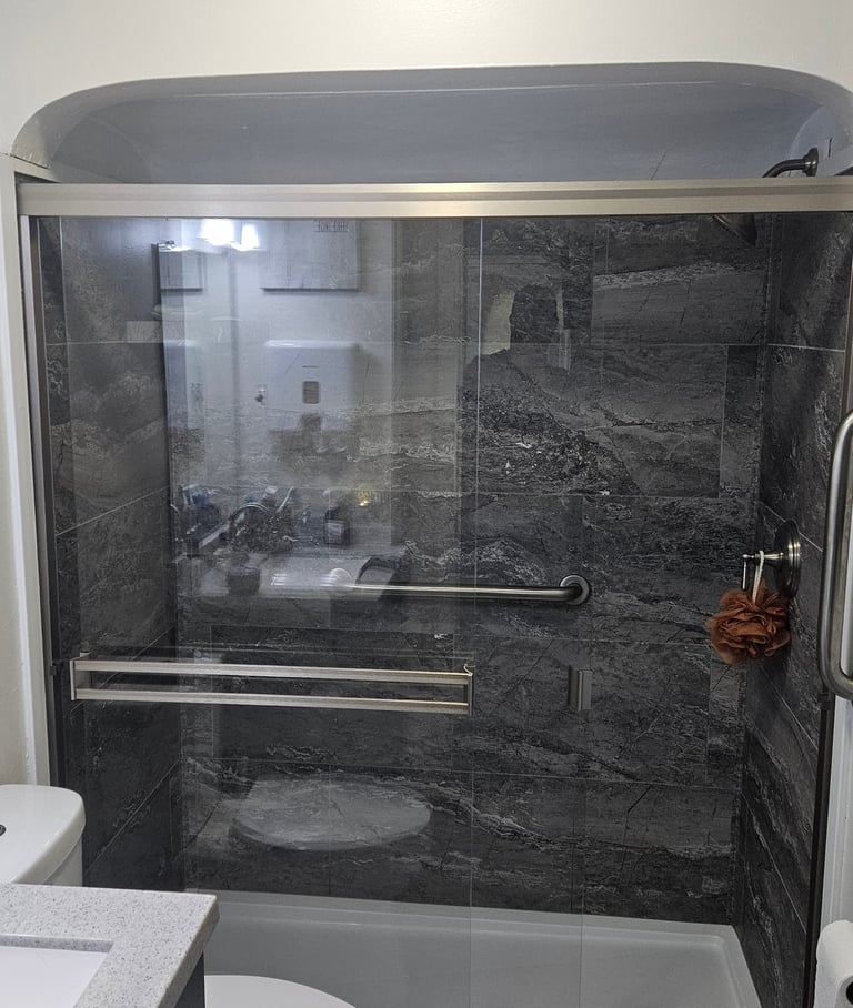 Huckabee Handyman Services, Shower alcove