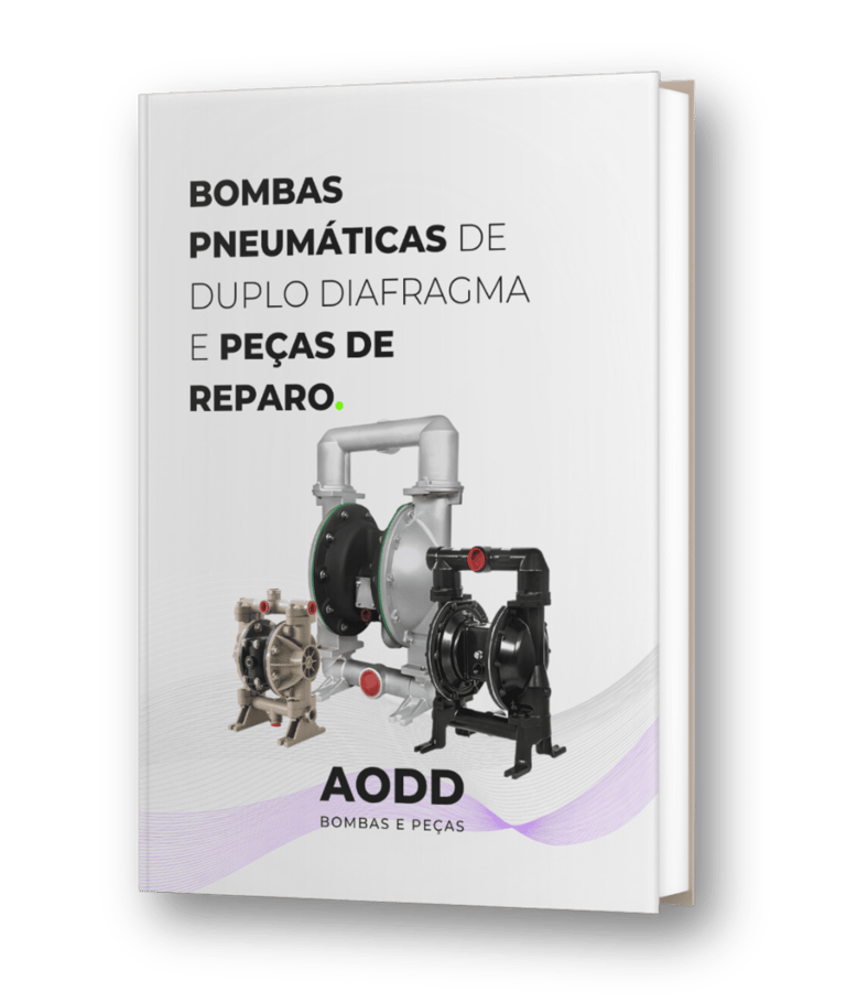 catálogo de bombas pneumáticas de duplo diafragma e peças de reparo AODD Bombas