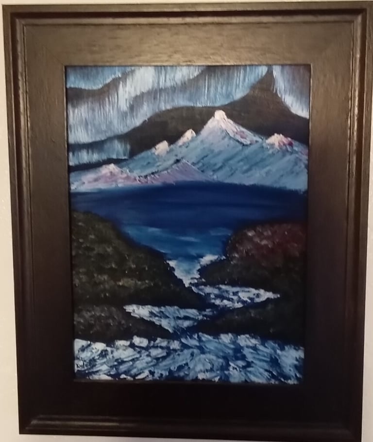 The Fairytale North (painting) Kylee Nicole Smith