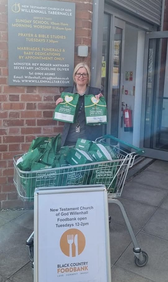 Weekly Food Bank at NTCG Willenhall Tabernacle 