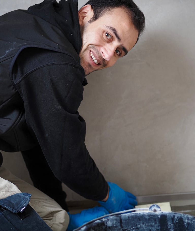 Fliesenlegermeister Jamal Almatora, Dortmund