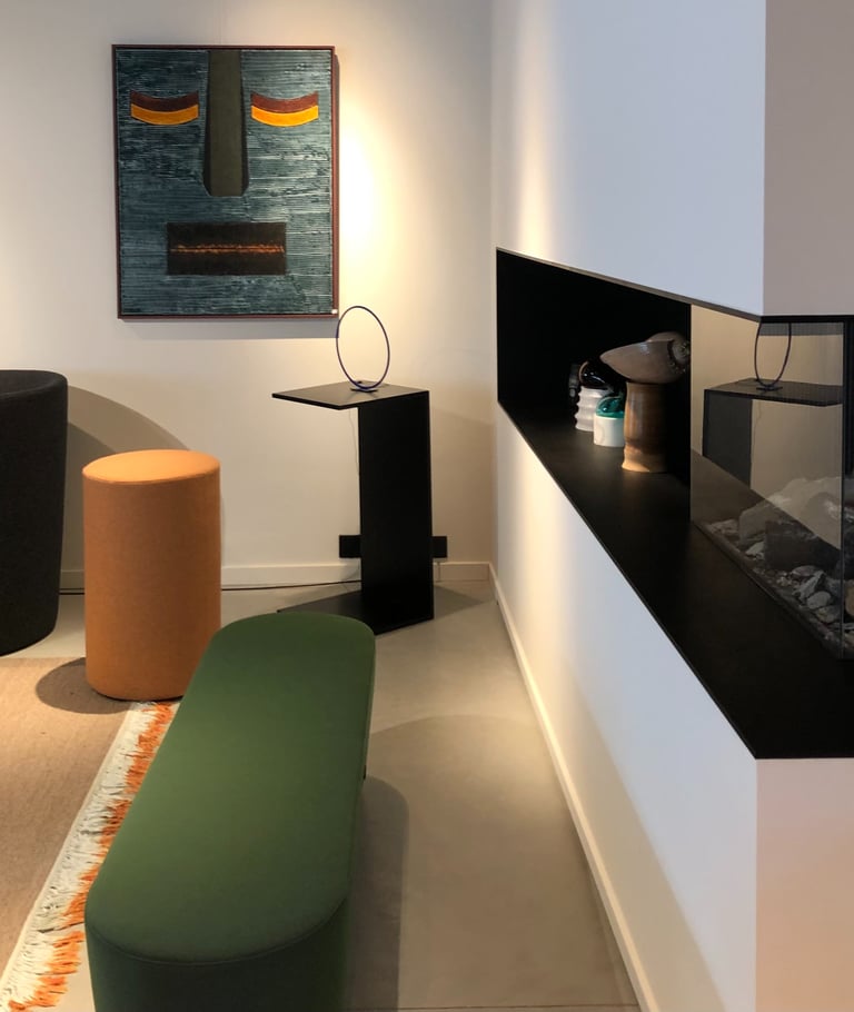  80cm x 100cm painting on cotton with plant based and mineral dyes