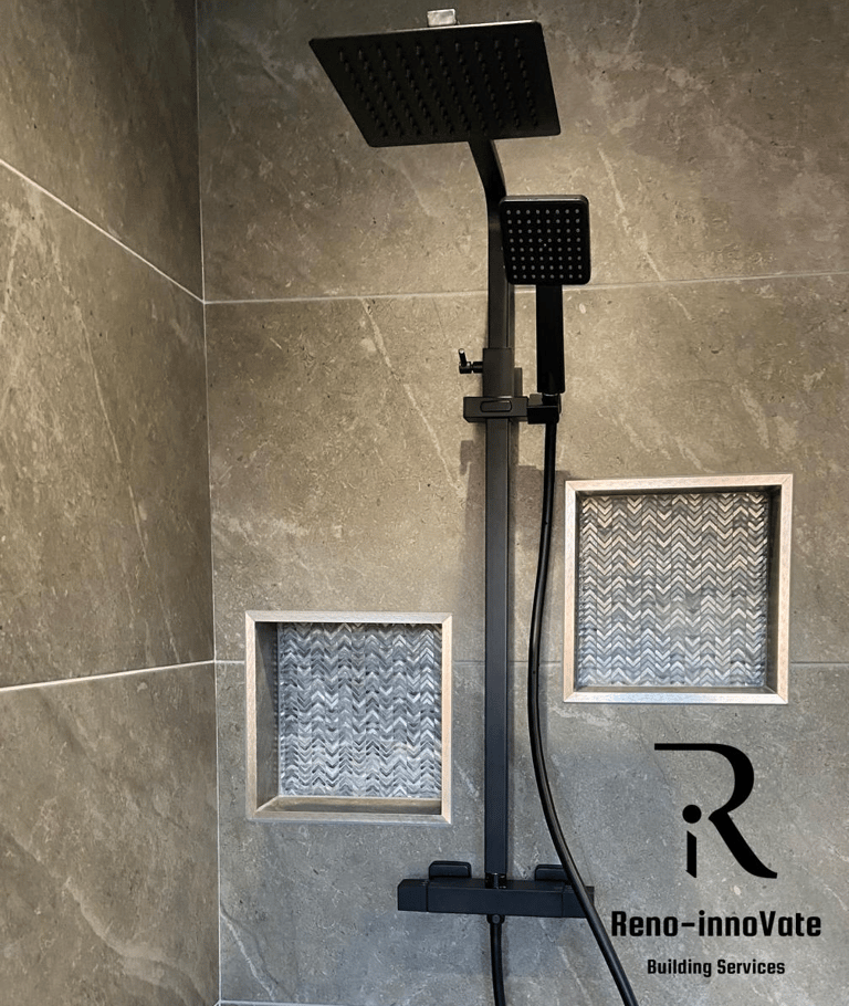 Room to Bathroom Conversion Shower