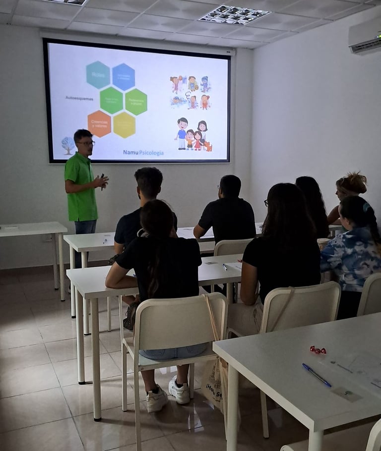 taller de psicoeducación en namu psicología