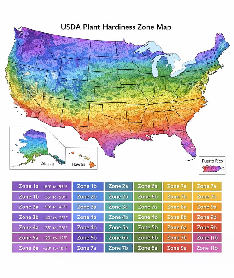 usda zone map