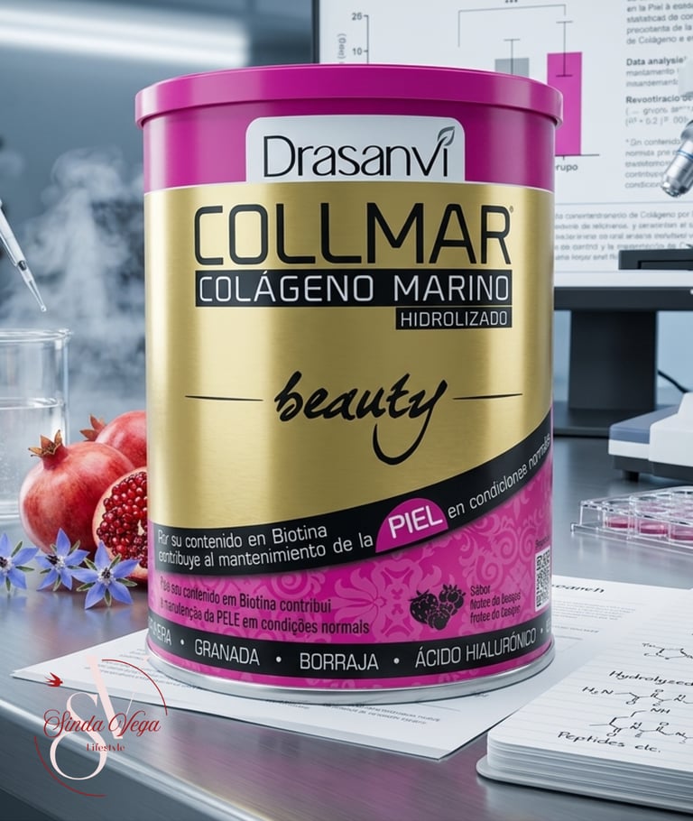 Colágeno marino hidrolizado de Drasanvi. Sinda Vega