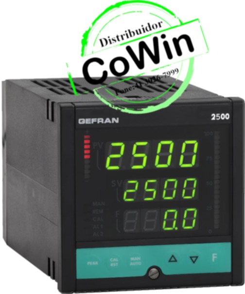 Controlador rapido 2500 gefran