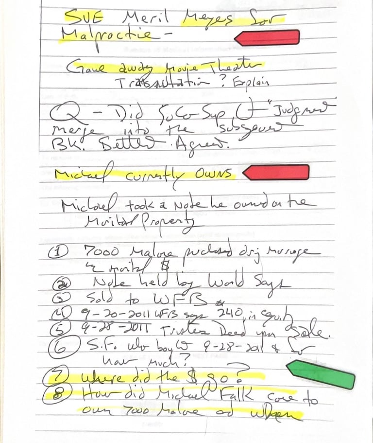 Of Course Michael Falk gets to keep whatever he wants. He's enitiled.