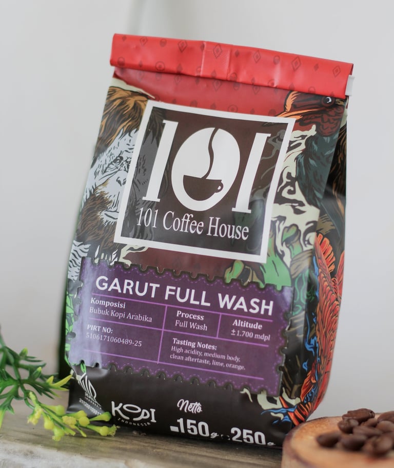 Arabika Garut full wash produksi 101 coffee house dengan profile manual brew