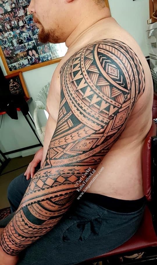 carl cocker polynesian tattoo artist brisbane sydney perth melbourne australia 