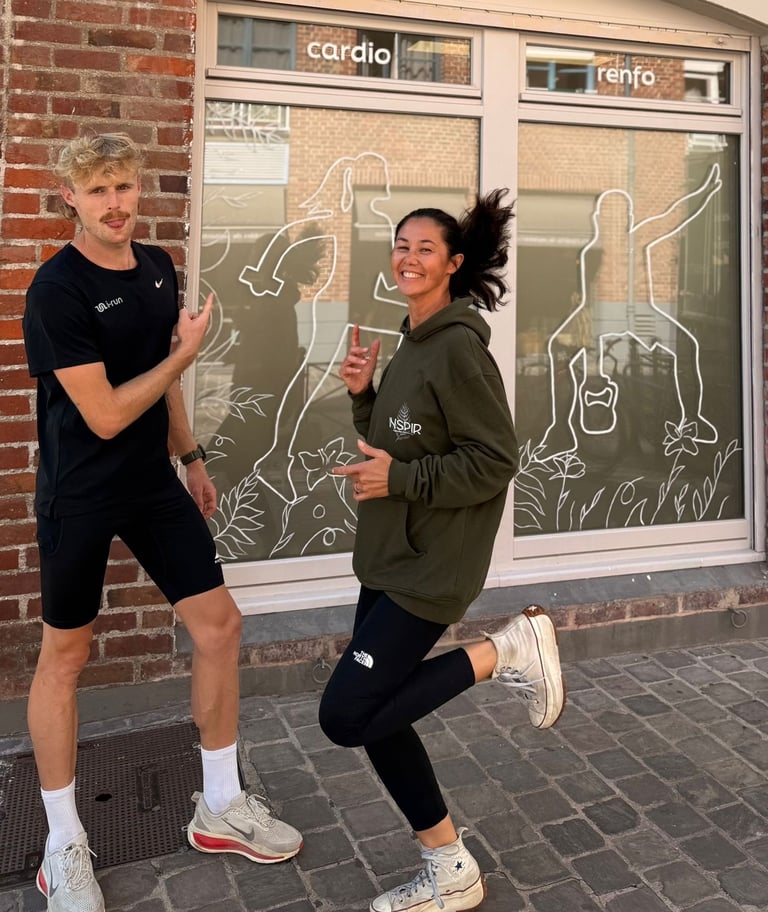 TiSomé Outdoor qui collabore avec un studio de Yoga 