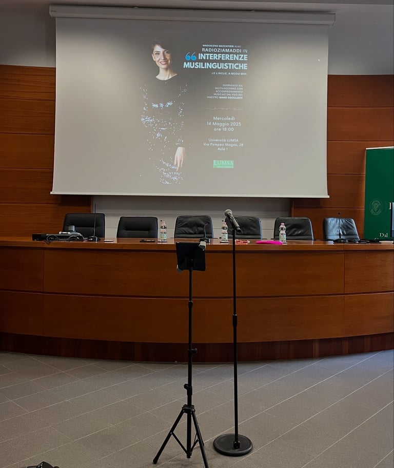 a speaker system in a conference room