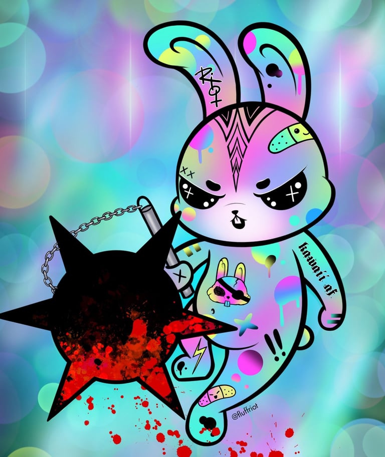 Mace the Riot Bunny