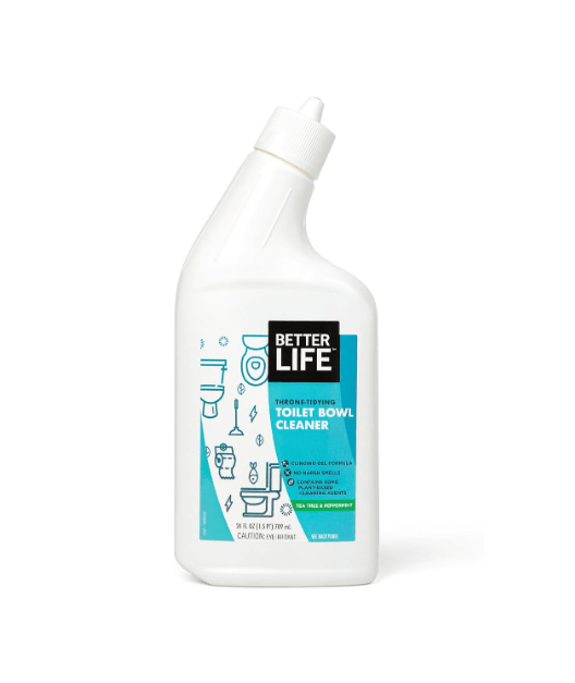 Better Life non-toxic toilet bowl cleaner with tea tree and peppermint