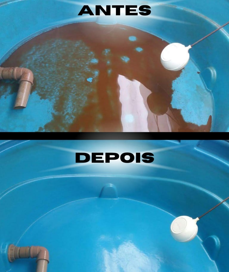 limpeza de caixa d'agua