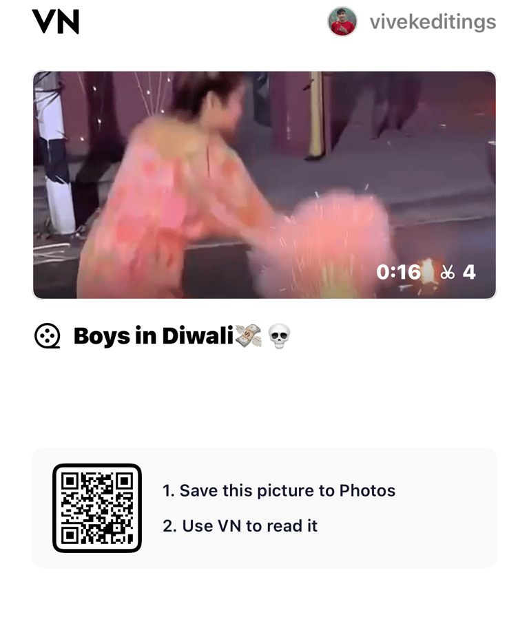 Girls Vs Boys In Diwali VN Template Code
