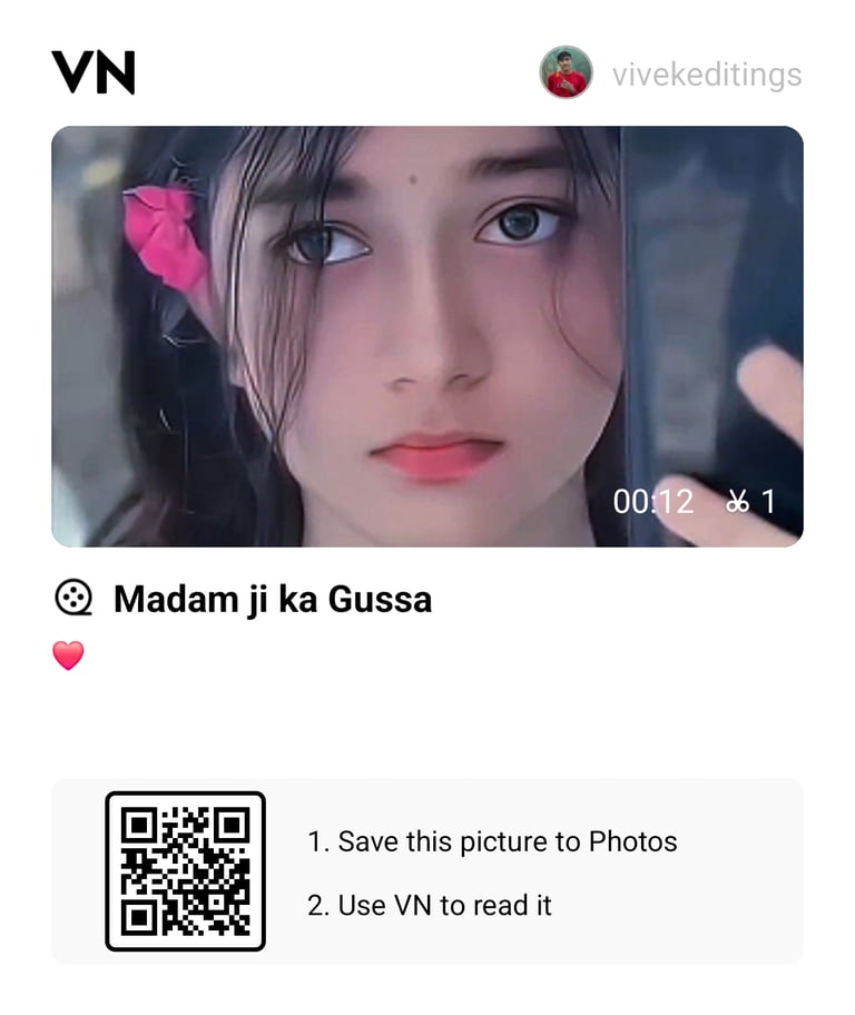 MADAM JI KA GUSSA VN Template Code