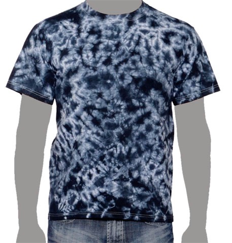 Black Tie-dye T-shirt
