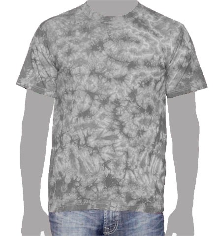 Gray Tie-dye T-shirt, Grey Tie-dye T-shirt, Charcoal Tie-dye T-shirt