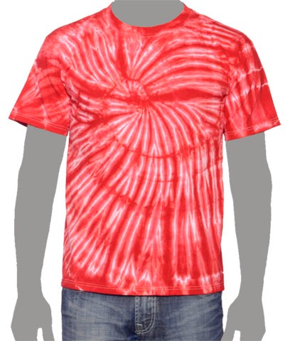 Red Tie-dye T-shirt