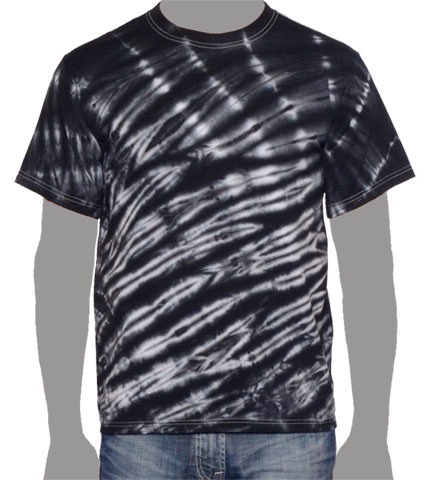 Black Tie-dye T-shirt
