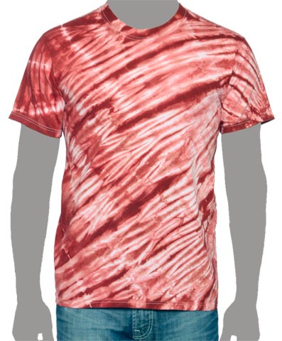Crimson Tie-dye T-shirt