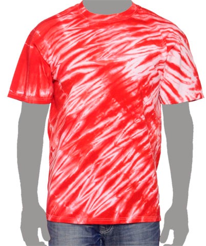 Red Tie-dye T-shirt