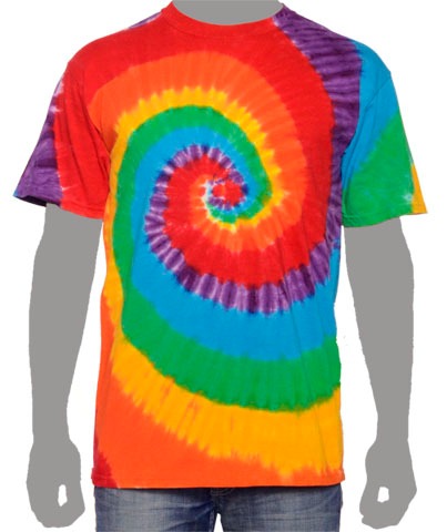 Rainbow Tie-dye T-shirt