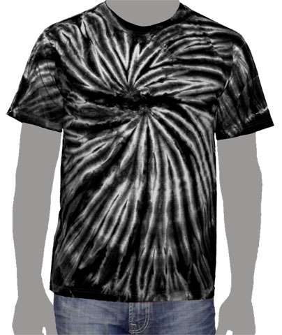 Black Tie-dye t-shirt