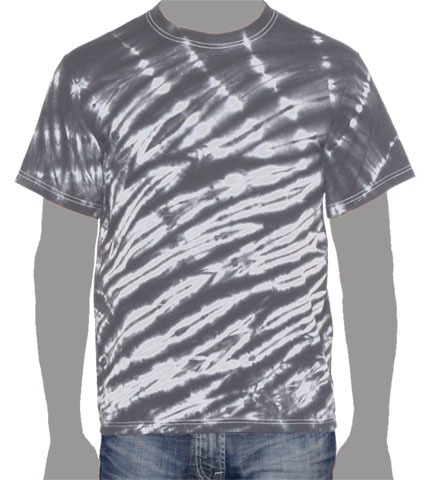 Gray Tie-dye T-shirt, Grey Tie-dye T-shirt, Charcoal Tie-dye T-shirt