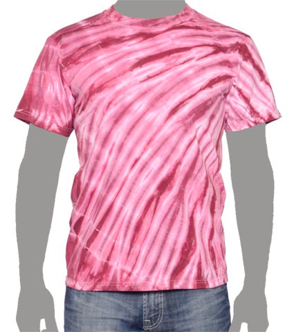 Maroon Tie-dye T-shirt