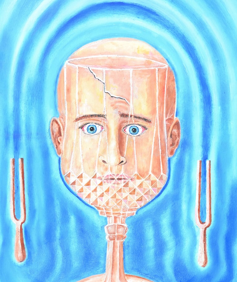 Daily Grind by New Mexico Artist John Dick-Peddie