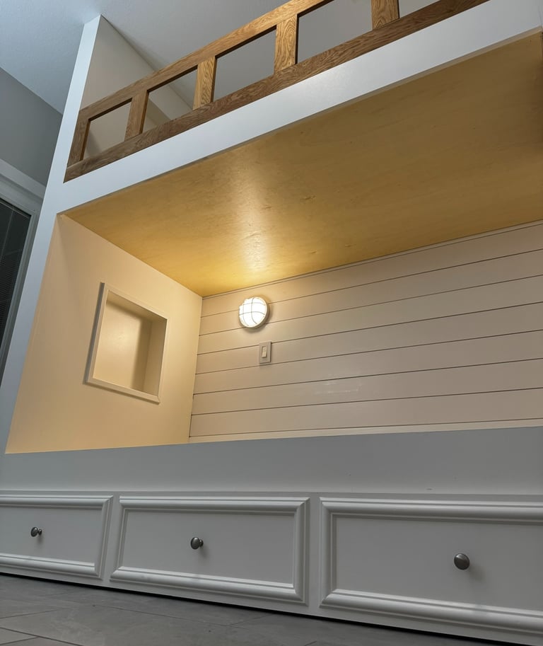 Build in custom Bunkbed