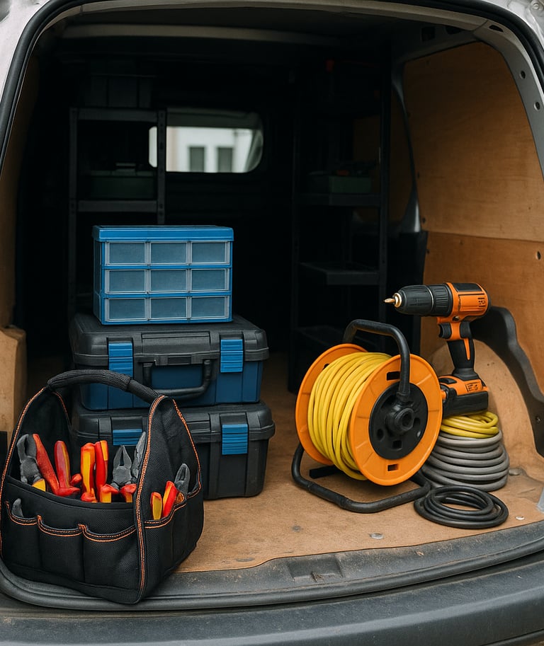 electrician in Bedworth tools 