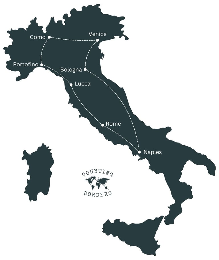 Italy itinerary