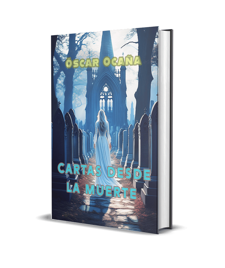 Portada del libro de cortos teatrales 'Cartas desde la Muerte' de Óscar Ocaña Parrón
