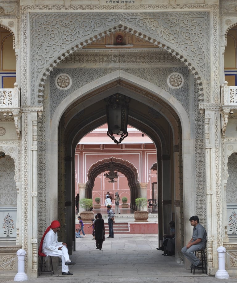 Royal Palace, Jaipur, Rajasthan, India