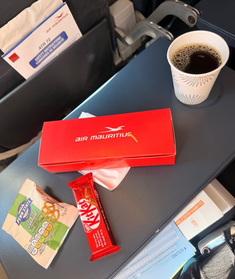 break on air mauritius flight 